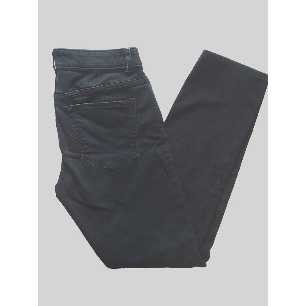 Warp + Weft Jeans Men's 32X30 Black AMS Amsterdam Slim Stretch Denim (32X30) - Picture 8 of 16